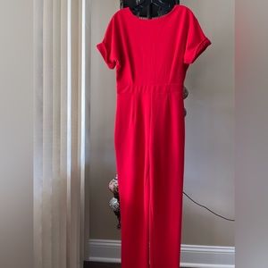 Red jumpsuit